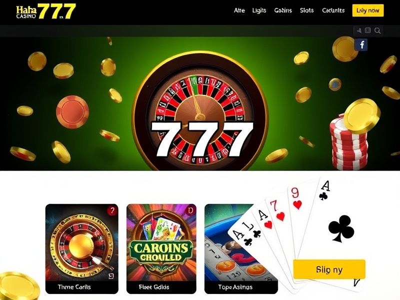 Welcome to haha 777 casino login.com - your gateway to thrilling online gambling games, exclusive bonuses, and live casino action. Log in now for a chance to win big!