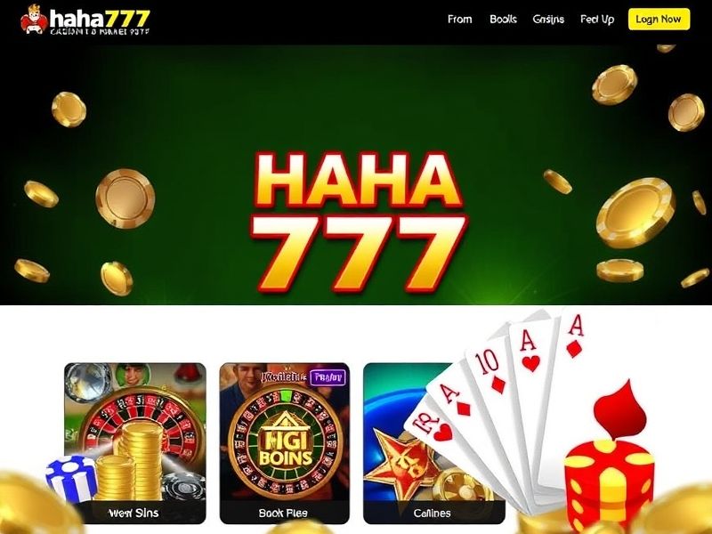 Welcome to haha 777 casino login.com - your gateway to thrilling online gambling games, exclusive bonuses, and live casino action. Log in now for a chance to win big!